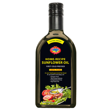Home-recipe sunflower oil