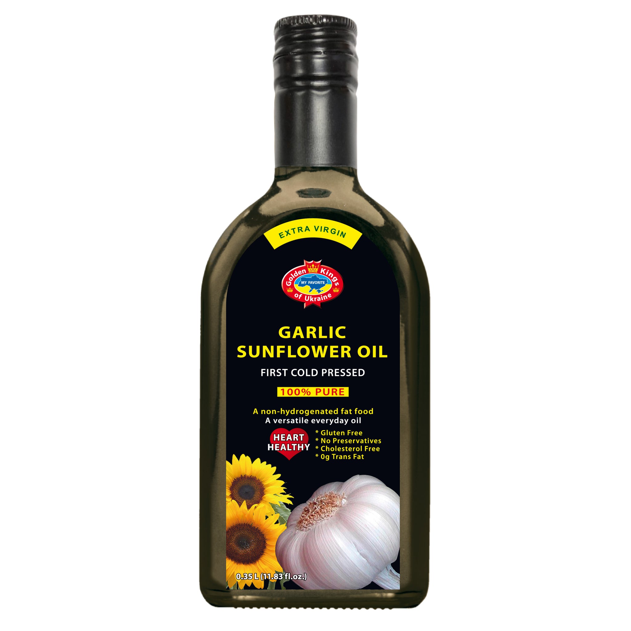 Garlic sunflower oil