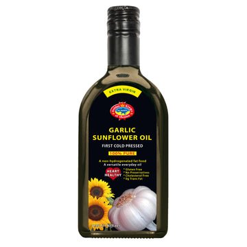 Garlic sunflower oil