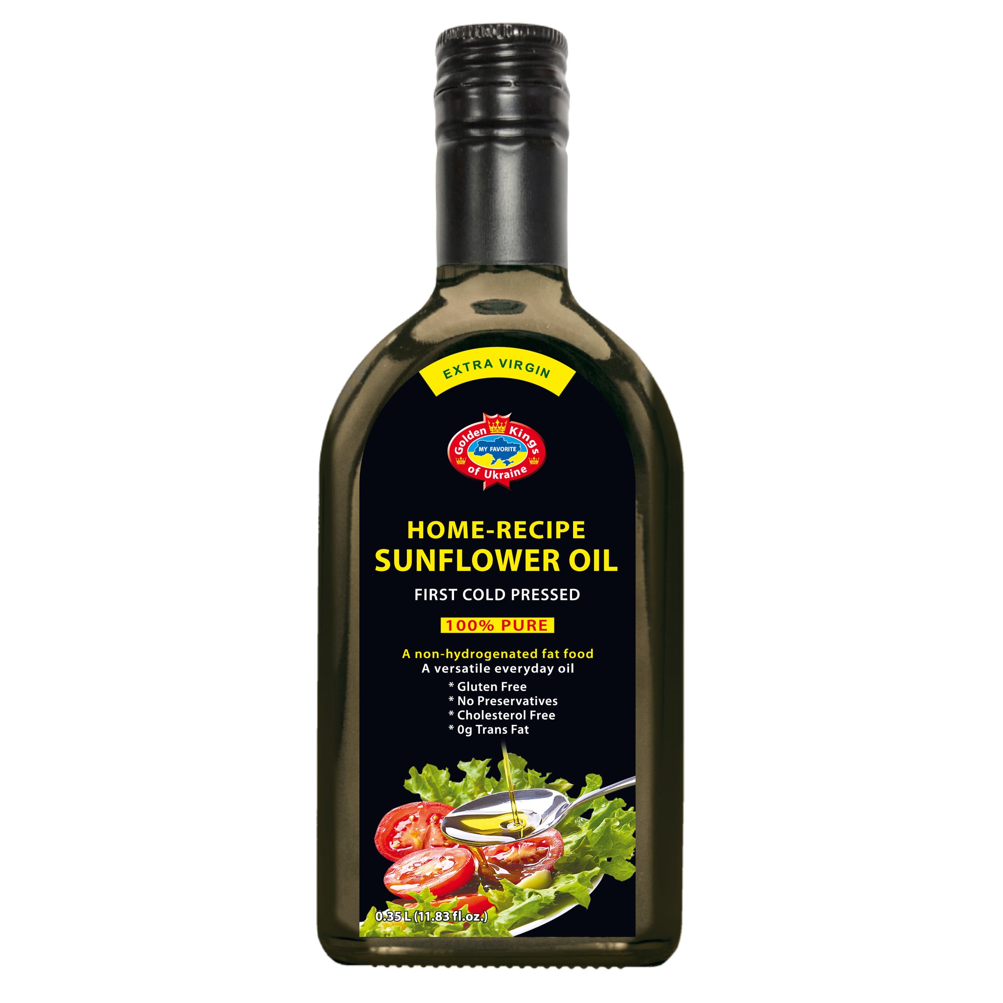 Home-recipe sunflower oil